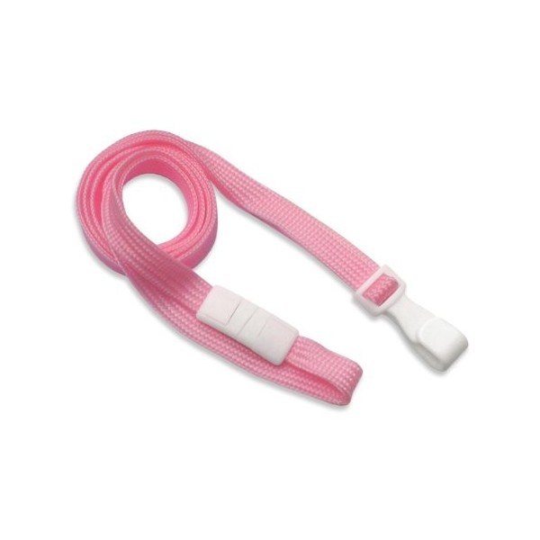 Pink No Twist Lanyard with Breakaway Clasp by Specialist ID,