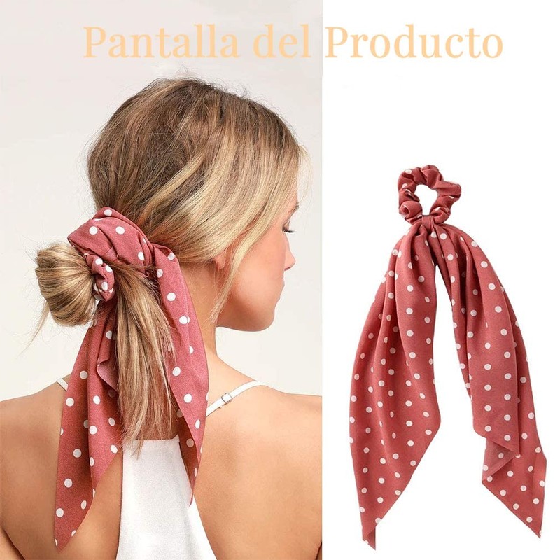 12 Pcs Coleteros para el Pelo, Elástico Bandas para Peinar