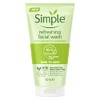 Simple, Gel de Limpieza Facial Refrescante, Piel Sensible 150 ml
