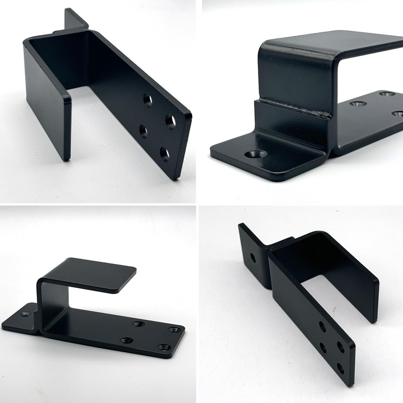 2 Pack Door Barricade Brackets Heavy Duty Door Security Brackets