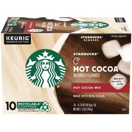 Starbucks Hot Cocoa K Cup Pods for Keurig 30 Count Rich Creamy Flavor