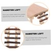 NOLITOY 1pc Hamster Standing Platform Wooden Climbing Ladder for Hamster