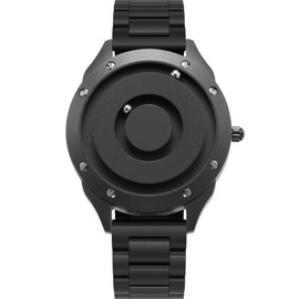 EUTOUR Magnetic Watches for Women Fancy Magnetic Balls Minimalist Ladies Watches with Stainless Steel Bracelet 36 mm Black…