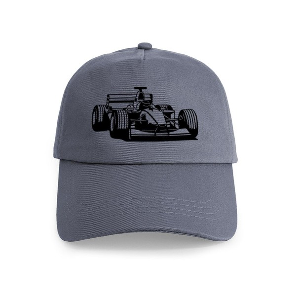 CafePress Race Car Cap Unique Adjustable Baseball Hat Gray