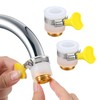 2 Pcs Faucet Hose Adapter, Kitchen Sink Faucet Adapter to