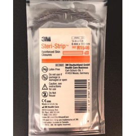 Butterfly Stitches Strip| 3mm x 75mm (5 Packs of 5) 25 Strips | Skin Closure Strips| Sterile and Hypoallergenic (R1540)