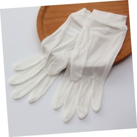 Housoutil Breathable Moisturizing Beauty Gloves Ultra-thin Silk Moisture Gloves for Dry Hands Overnight Care for Men and Women Accessory
