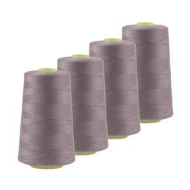 4 x 4572 m Quality Overlock Sewing Thread Oeko-Tex Colours 661 to 700 Colour: A684 Pastel Purple