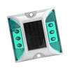LED Solar Power Ground Marker Lights Waterproof Outdoor Driveway Road