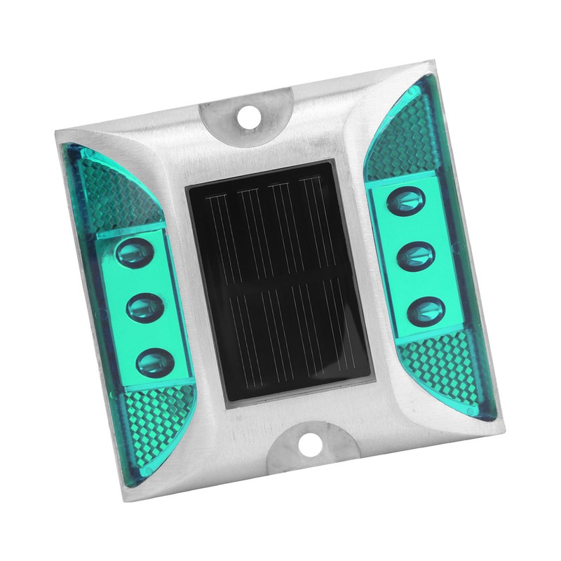 LED Solar Power Ground Marker Lights Waterproof Outdoor Driveway Road