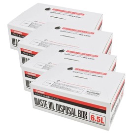 アストロプロダクツ オイル処理ボックス 廃油処理パック 吸収材＋結束バンド付 (6.5L 4個)