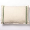Primitives By Kathy Striped Throw Pillow, 15 x 10, Beige/Green