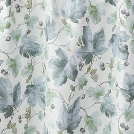 SKL Home Harvest Falling Leaves Valance, 58" x 13", Blue