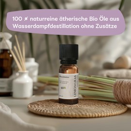 Organic Lemongrass - 10 ml (Single, Lemongrass)