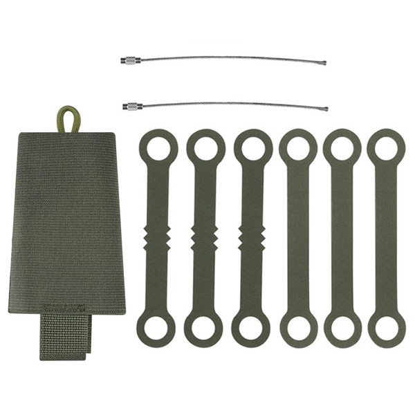 DONGKER Glow Sticks Bag, Tactical Glow Stick Holder, Tactical Glow