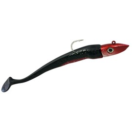 Hogy Fish hook, 20 cm rubber fish, 100 g jig head / 130 g total, for cod, halibut and pollock, 1 piece