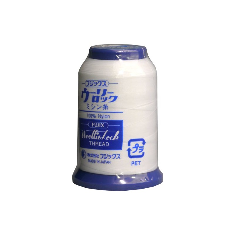 フジックス(Fujix) Fujix ウーリーロックミシン糸 25g 401白