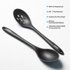 Silicone Spoons for Cooking - Extra Large Kitchen Spoons for