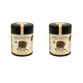 The Tao of Tea, White Earl Grey Sun-Dried White Tea, Loose Leaf, 2-Ounce Tins (Pack of 2)