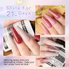 24 Pcs Gel Nail Polish Kit Glittering Nailkit For Gift