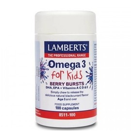 Lamberts Omega 3 for Kids, 100 Capsules (8511-100)