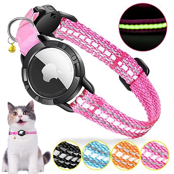 Ganve Airtag Gps Cat Collar, Gps, Pet Collar, Tracking Device,