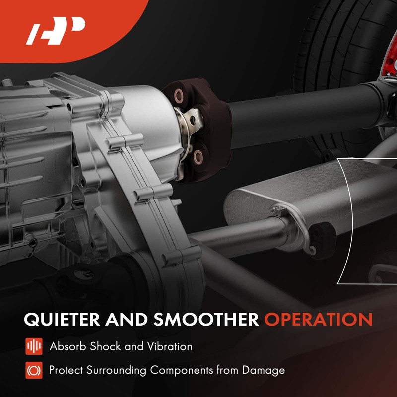 A-Premium Drive Shaft Coupler Flex Joint Coupling with Bolts Compatible