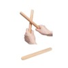 Dodef Wood Premium Wooden Rhythm Sticks for Kids - Set