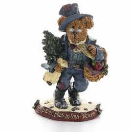 BOYDS  BEARSTONE CHRISTMAS FIGURINE - SCROOGE MCBEAR...CHANG
