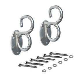 QIAOTLB 2PCS Heavy Duty Resistance Band Wall Anchor for Home Gym Strength Training Resistance Bands Suspension Straps Stretching Band