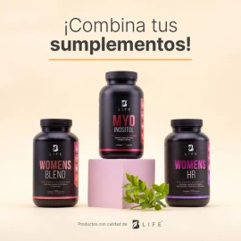 Multivitaminico De Mujer 180 Cápsulas Vitaminas Mujer B Life Sabor Sin sabor                                                                          