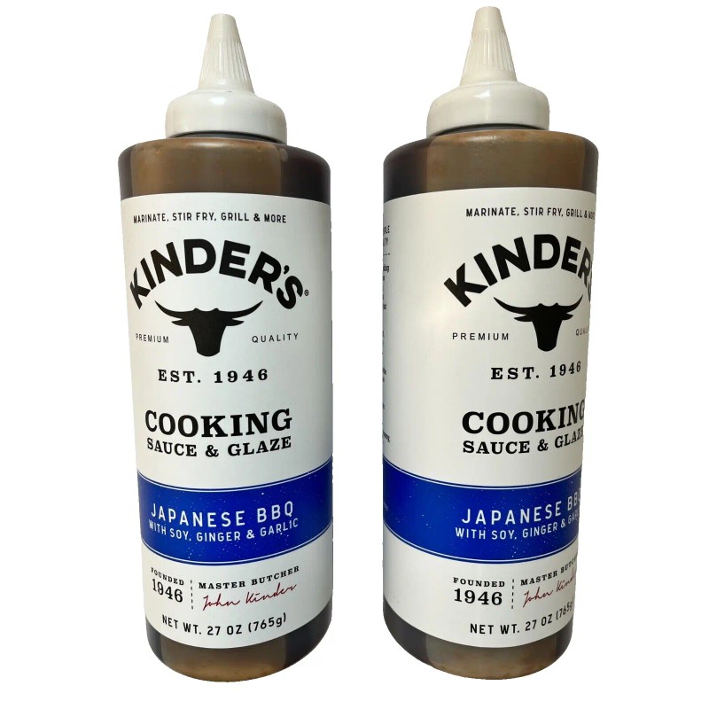 Kinder's 2-Bottle Kinder's Japanese BBQ Cooking Sauce & Glaze (27