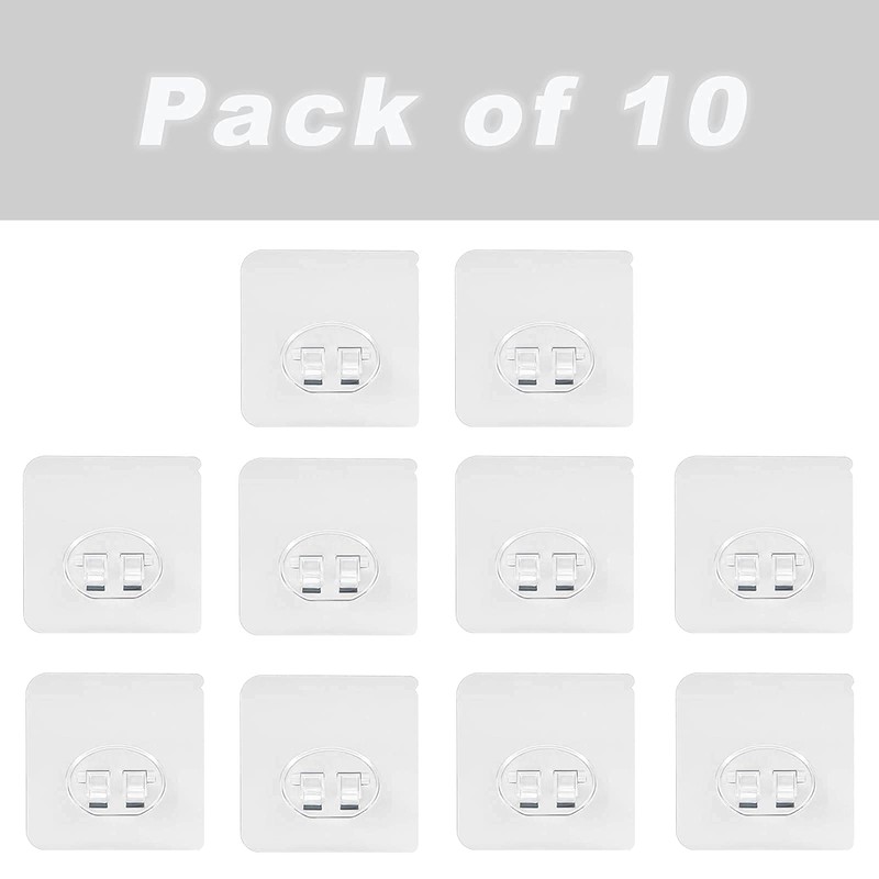 Shower Caddy Adhesive Replacement Stickers Hooks Adhesive Pack of 10