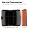 Kaabao Credit Card Holder Small RFID Blocking Wallet Business Metal