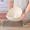 Saint Germain Bakery Premium Round Bread Banneton Basket with Liner
