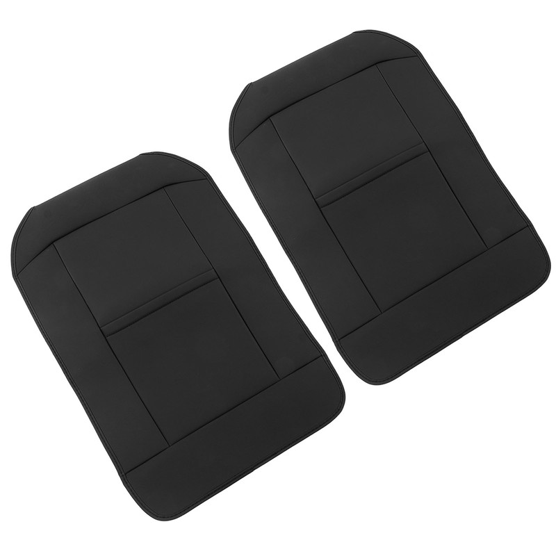 2Pcs Car Seat Anti Kick Pad Rear Back Dust Resistant
