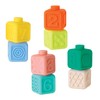 Infantino Squeeze & Stack - Set di 8 Blocchi Morbidi