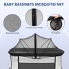 Baby Bassinet Mosquito Net Cover to Keep Cats & Bugs