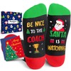 HAPPYPOP Christmas Gifts Stocking Socks For Men - Secret Santa