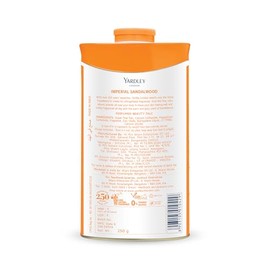 Yardley Talco perfumado de sndalo, 250 g - Producto Original de Alta Calidad, Entrega Rápida y Segura, Garantía Incluida                              