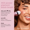 REAL TECHNIQUES, Power Pigment Blush Brush, Brochas para Maquillaje, Aplica