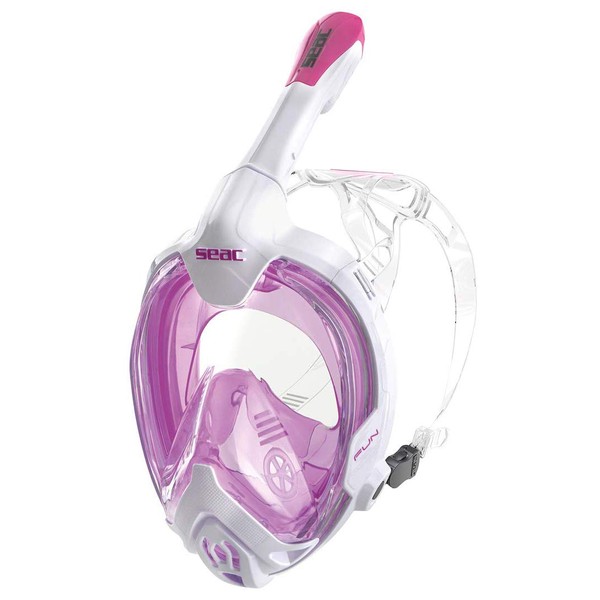 SEAC Magica, Full Face Antifog Snorkelling Mask with Soft Facial