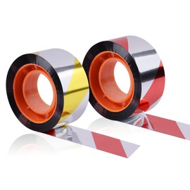 lvzhen 2Rolls Bird Reflective Tape 2.4cm | 100m Double Sided Reflective Pigeon Deterrent Bird Scarer Tape | Bird Deterrent Scarers for Gardens Home Roofs