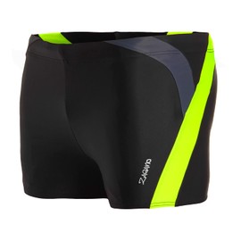 Zagano Men's Swimming Trunks - Swimming Trunks Men's Swimming Trunks - Durable Men's Swimming Trunks Tight Fit - Made in EU, black