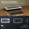 PowerScale 4" x 10" Smart Vent & Quiet Air Booster