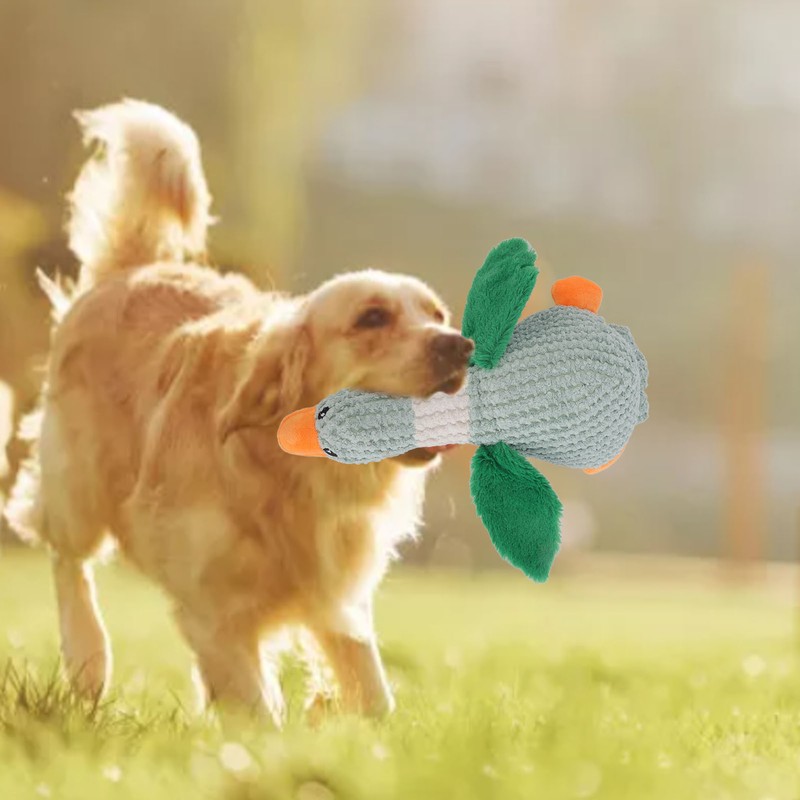 Wild Geese Squeaky Dog Toys Soft Safe Bite Resistant Dog