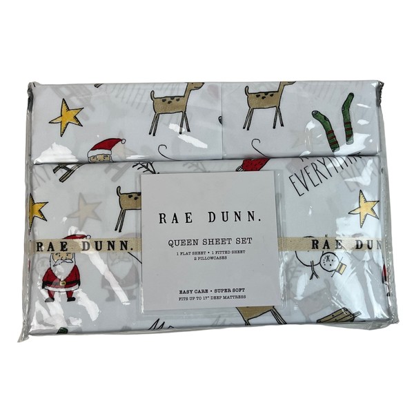 Rae Dunn by Enchante Merry Everything Christmas Holiday Santa Reindeer