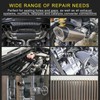 LOCBONDSO High Temp Exhaust Repair Kit, Muffler Repair Kit &