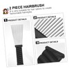 Healeved 2Pcs Hairdressing Steel Needle Combs Durable Salon Styling Tools