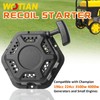 WOTIAN Pull Start Recoil Starter Assembly Compatible with Champion 196cc